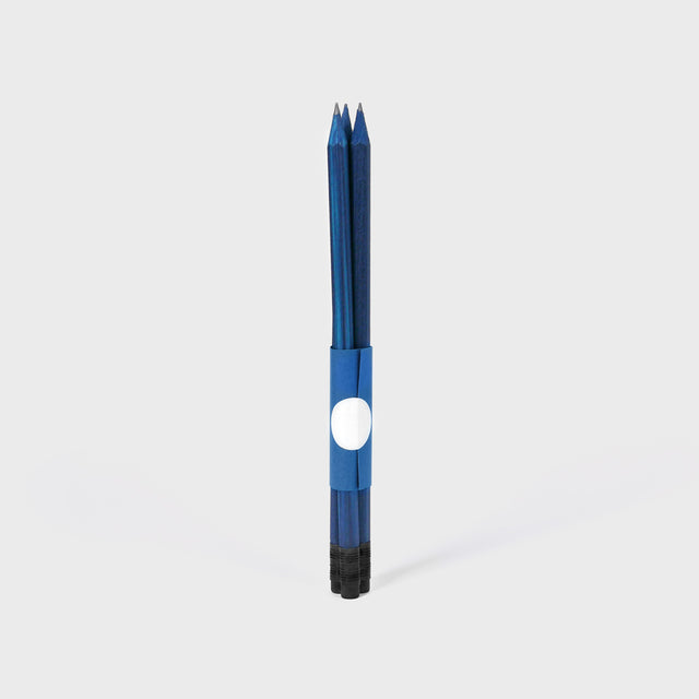 3 Bleistifte Blau