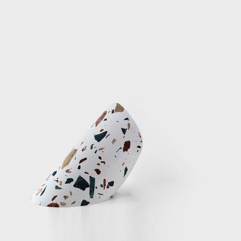 Buchstütze Terrazzo