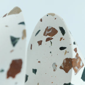 Buchstütze Terrazzo