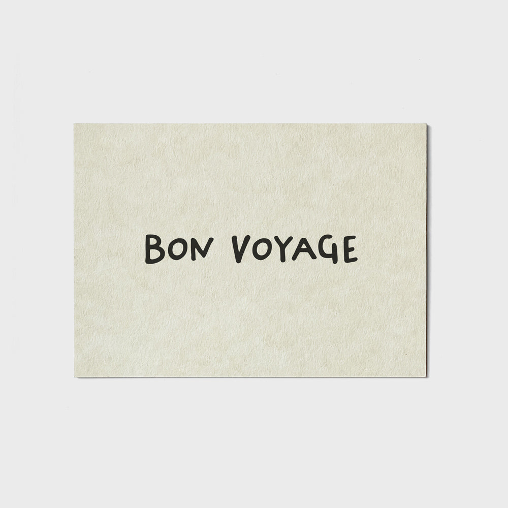 Karte Bon Voyage