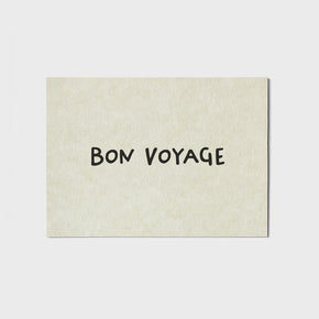 Karte Bon Voyage