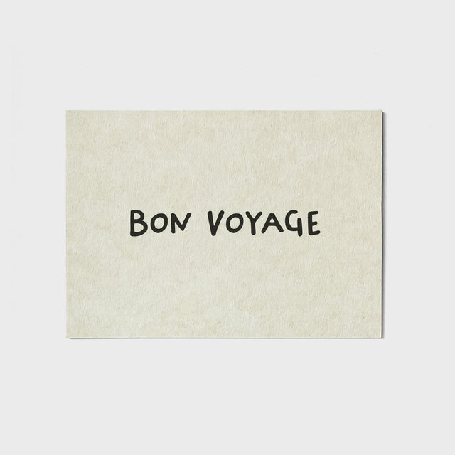 Karte Bon Voyage