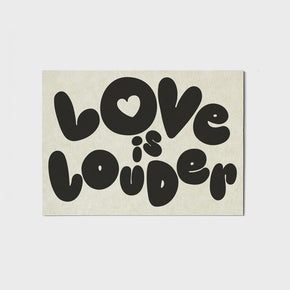 Karte Love Is Louder