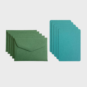 5 Mini Cards Smaragd