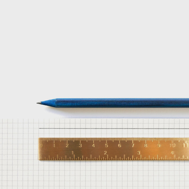3 Bleistifte Blau