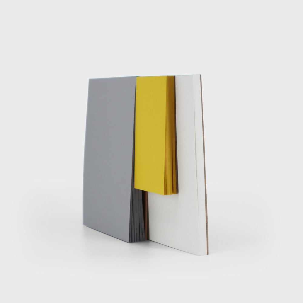 Notizblock 3-farbig Gelb