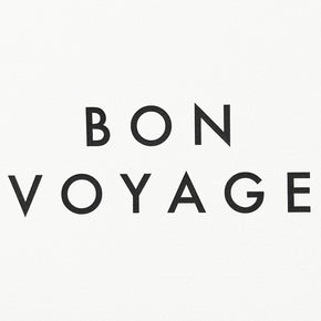 Karte Bon Voyage