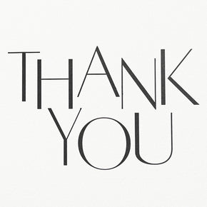 Karte Thank You