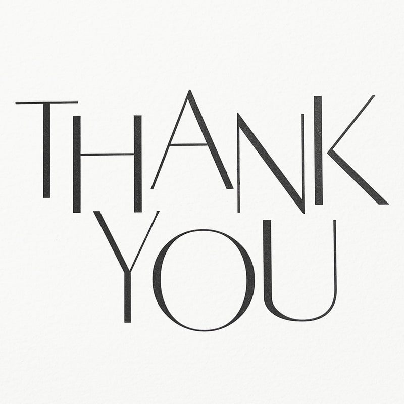 Karte Thank You